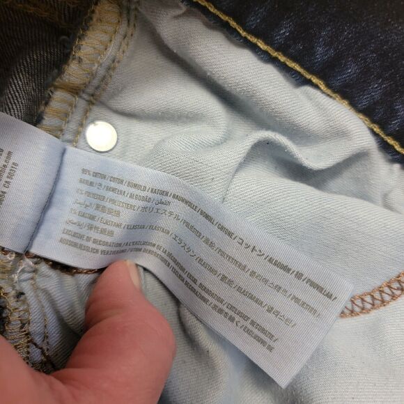 Hollister California Skinny Hollister Epic Flex Jeans W29 L32 Blue - Picture 4 of 6